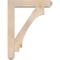 Ekena Millwork Imperial Craftsman Smooth Bracket w/ Offset Brace, Douglas Fir, 7 1/2"W x 36"D x 48"H BKT0806X36X48IMP04SDF - alternate 4
